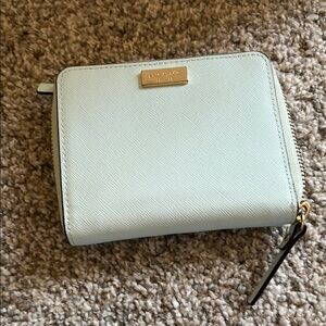 Kate Spade Light Blue Compact Wallet